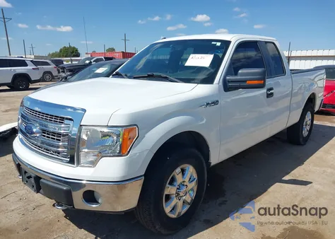 2013 Ford F-150 Xlt from USA, damaged, VIN 1FTFX1EF4DFC57013